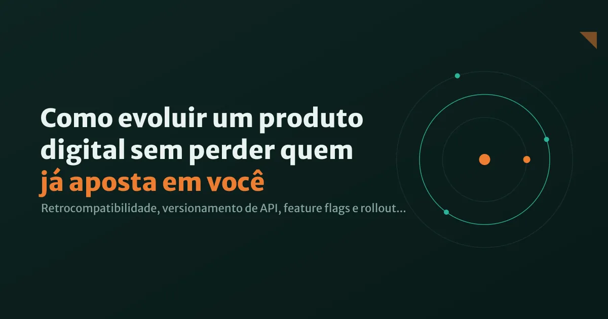 Mão humana segurando uma peça de quebra-cabeça enquanto outras flutuam ao redor, representando a integração de novas funcionalidades sem perder a estabilidade do conjunto